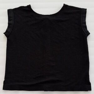 Women’s Loft Black shirt sleeve top button down back size Medium. New with tags